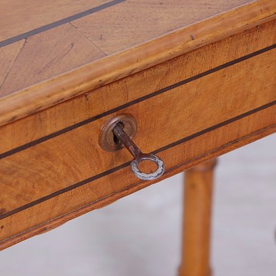 Work Table in Walnut Root, Italy, 1800s-XSG-1799135