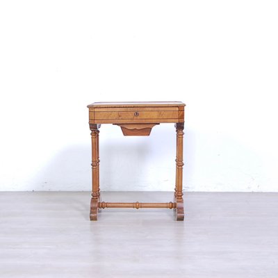 Work Table in Walnut Root, Italy, 1800s-XSG-1799135