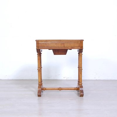 Work Table in Walnut Root, Italy, 1800s-XSG-1799135