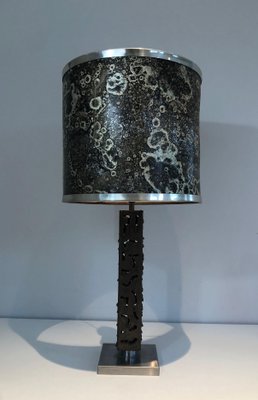 Worked Steel Table Lamp-BA-1365338