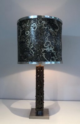 Worked Steel Table Lamp-BA-1365338