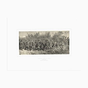 Workers - Original Lithograph by Denis Auguste Marie Raffet - 1854 1854-ZCI-768662