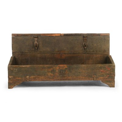 Workshop Chest in Patinated Wood, 1940s-NQ-656441