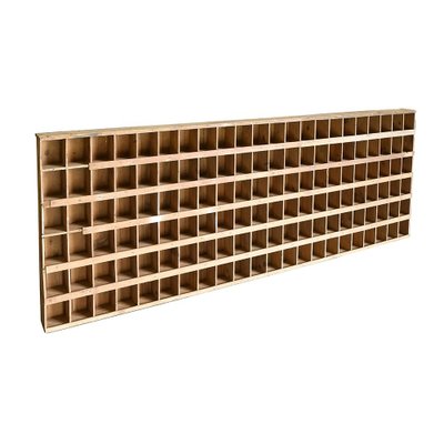 Workshop Furniture with 132 Wooden Lockers-NQ-1767130