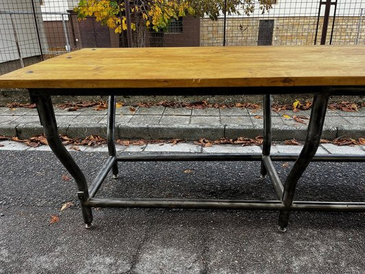 Worktable in Iron & Spruce-GUH-1749076