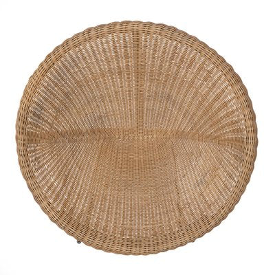 Woven Rattan Armchair, 1950s-EZ-1812664