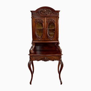 Writer Showcase in Mahogany, 1850s-RVK-1063811