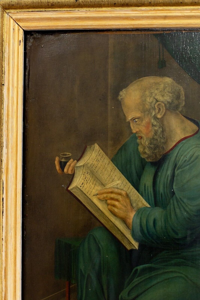 Writing Scholar of Antiquity, 1750s, Oil on Canvas