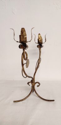 Wrought Iron Candelabra, Spain, 1950s-RGF-1794740