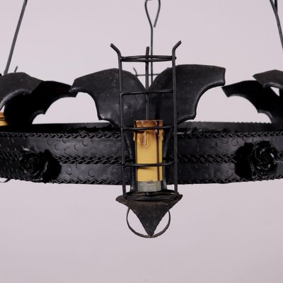 Wrought Iron Chandelier-VMM-1209653