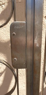 Wrought Iron Double Door by Charles Piguet, Early 1900s-SYQ-904403