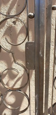 Wrought Iron Double Door by Charles Piguet, Early 1900s-SYQ-904403