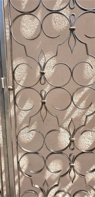 Wrought Iron Double Door by Charles Piguet, Early 1900s-SYQ-904403