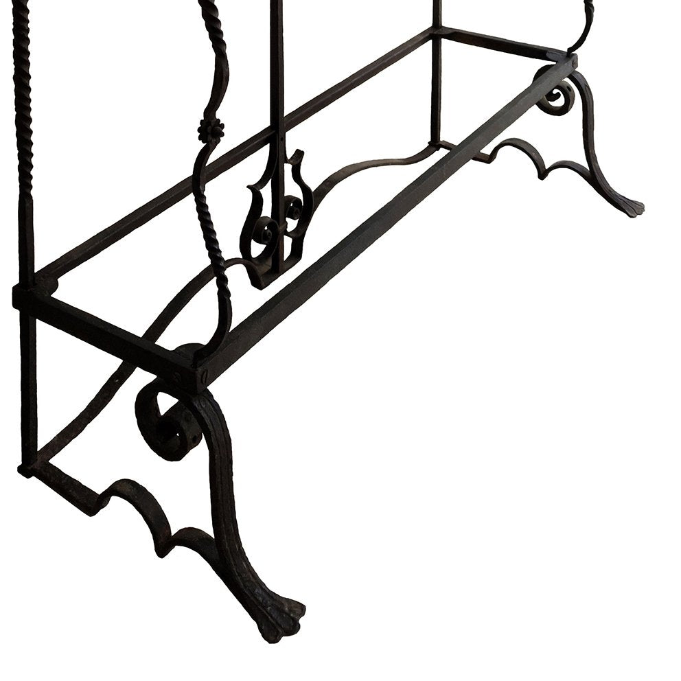 Wrought Iron Etagere from Umberto Bellotto, 1912