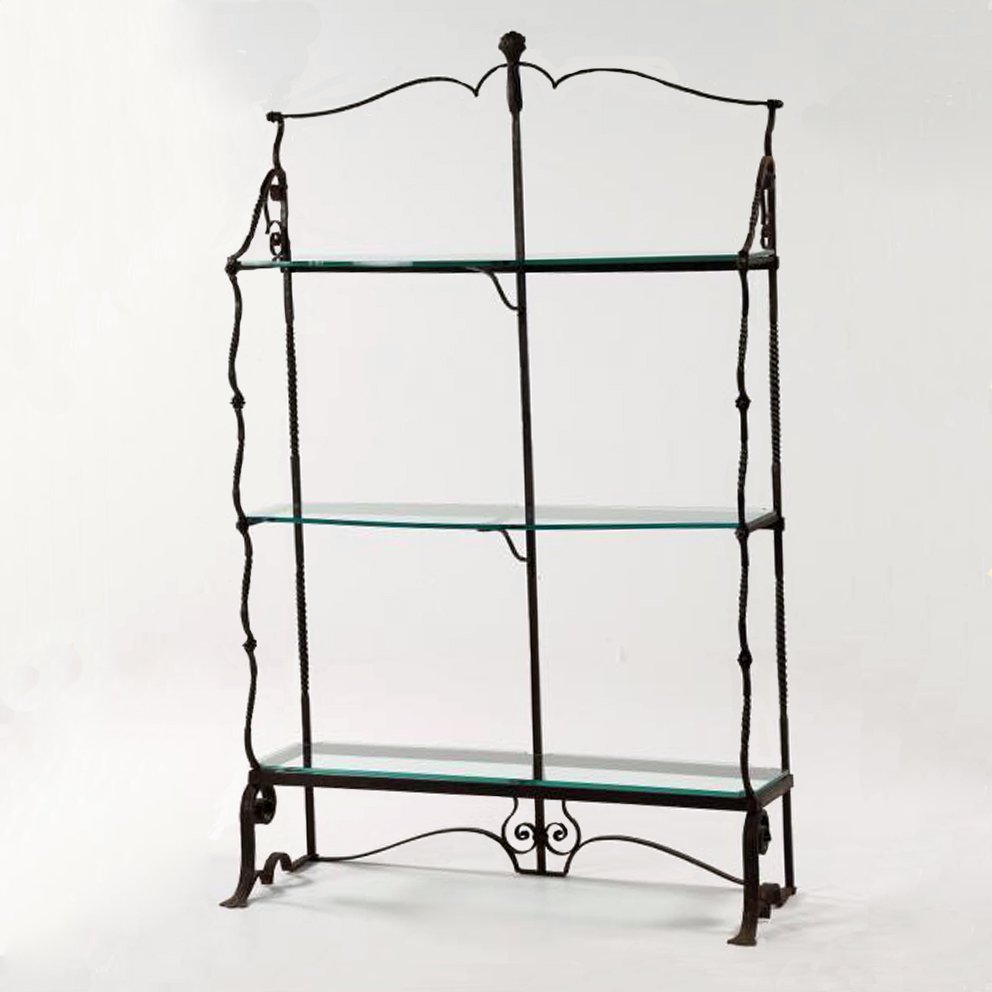 Wrought Iron Etagere from Umberto Bellotto, 1912