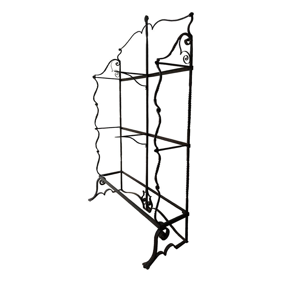 Wrought Iron Etagere from Umberto Bellotto, 1912