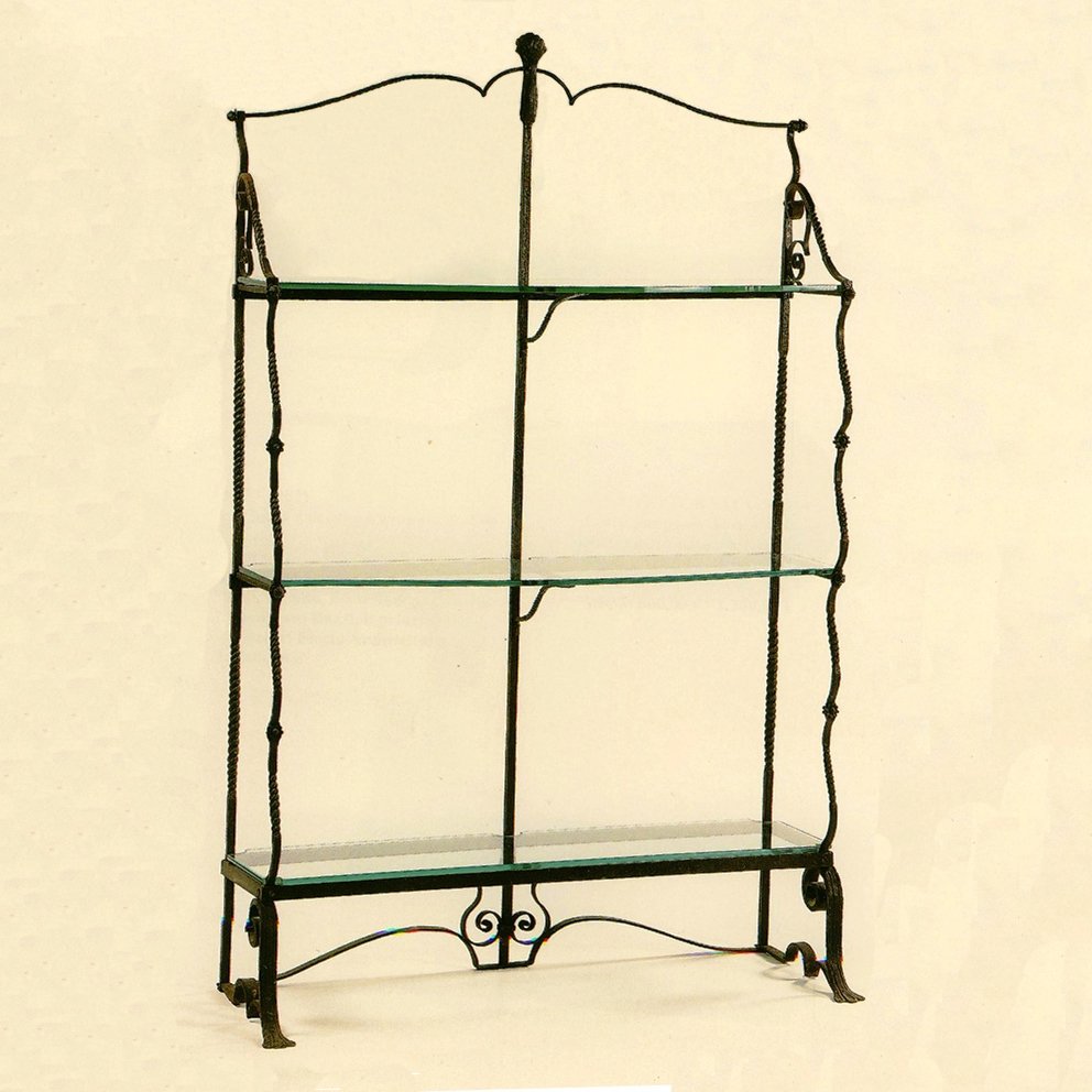 Wrought Iron Etagere from Umberto Bellotto, 1912