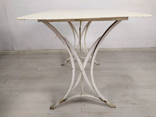 Wrought Iron Garden Table, 1890s-EAD-1819484