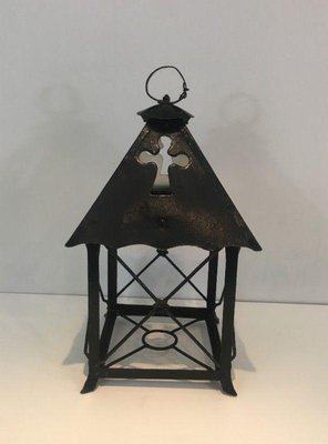 Wrought Iron Lantern-BA-1365798