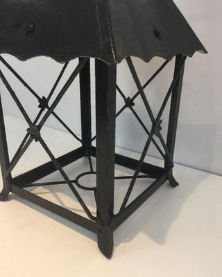 Wrought Iron Lantern-BA-1365798