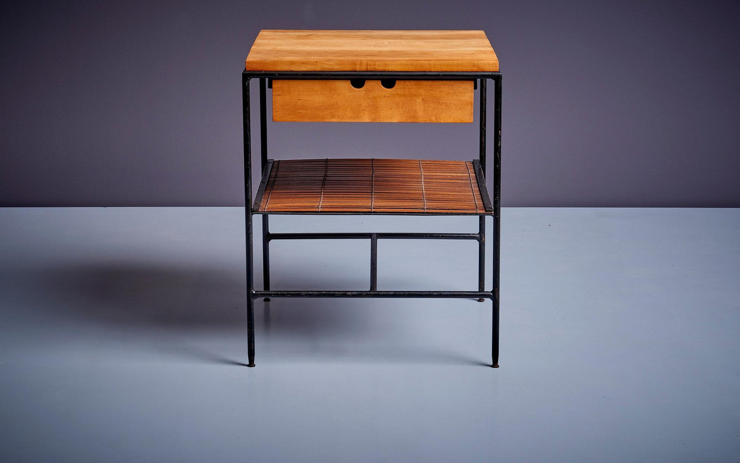 Wrought Iron Night Stand by Paul McCobb for Planner Group, 1950s