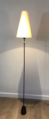 Wrought Iron Parquet Floor Lamp, 1970s-BA-1578325