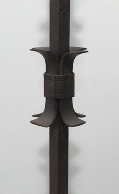 Wrought Iron Parquet Lamp., 1950s-BA-1365752