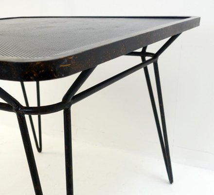 Wrought Iron Square Table by Ico Parisi-FGA-922855