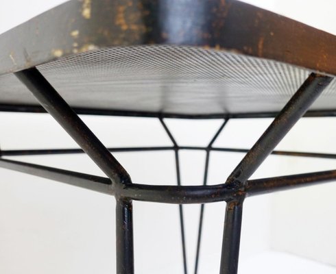 Wrought Iron Square Table by Ico Parisi-FGA-922855