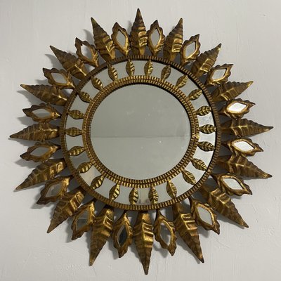 Wrought Iron Sun Mirror, 1960-SDV-1453000