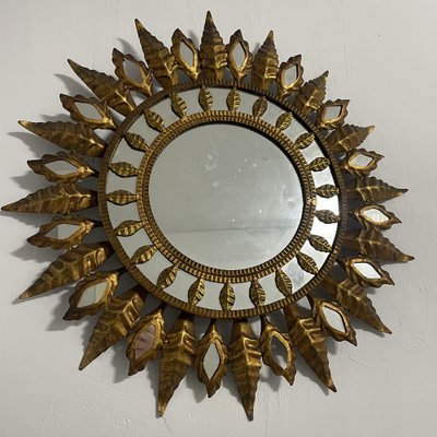 Wrought Iron Sun Mirror, 1960-SDV-1453000