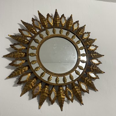 Wrought Iron Sun Mirror, 1960-SDV-1453000