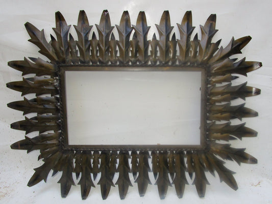 Wrought Iron Sun Mirror