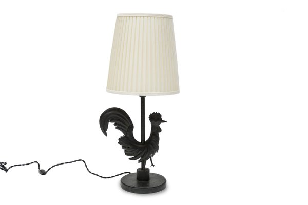 Wrought Iron Table Lamp, 1940s-VRR-594430