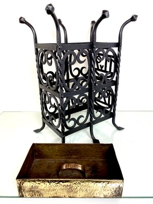 Wrought Iron Umbrella Stand, 1945-WZZ-965712