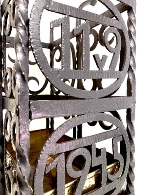 Wrought Iron Umbrella Stand, 1945-WZZ-965712