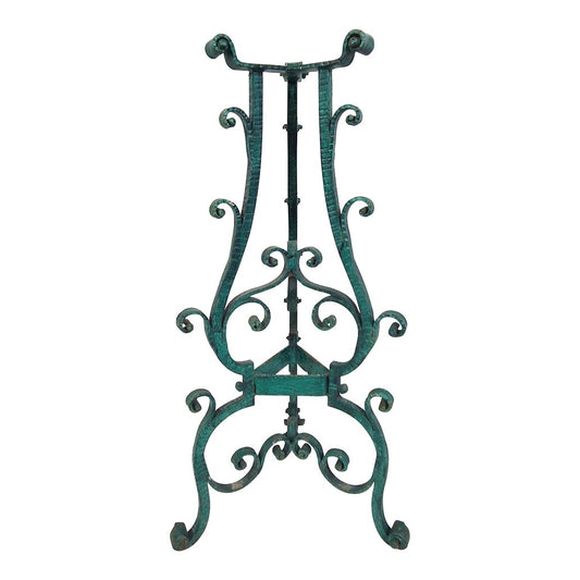 Wrought Iron Vase Holder, 1930s