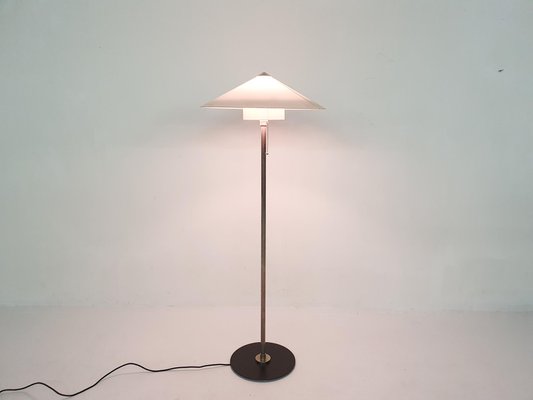 WSTL 30 Floor Lamp by Wilhelm Wagenfeld for Tecnolumen, Germany, 1950s-ZO-998825