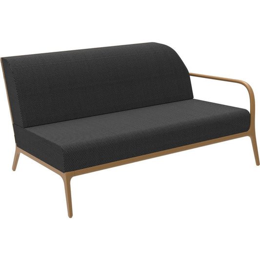 Xaloc Left 160 Gold Modular Sofa by Mowee