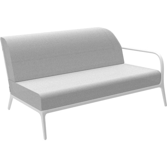 Xaloc Left 160 White Modular Sofa by Mowee