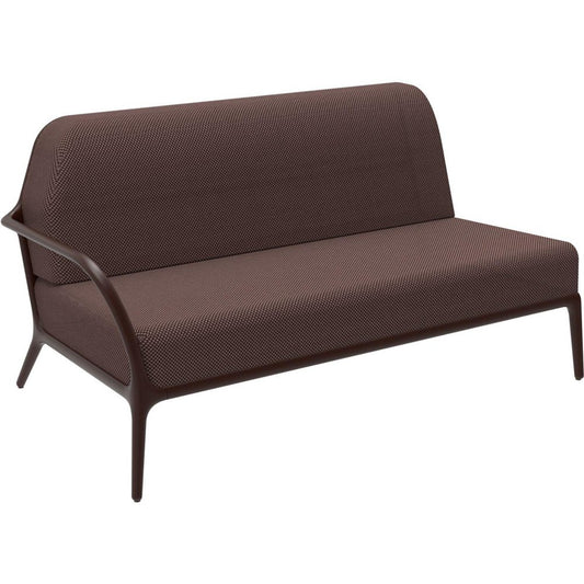 Xaloc Right 160 Chocolate Modular Sofa by Mowee