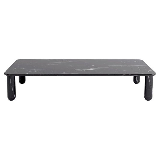 Xlarge Black Marble Sunday Coffee Table by Jean-Baptiste Souletie