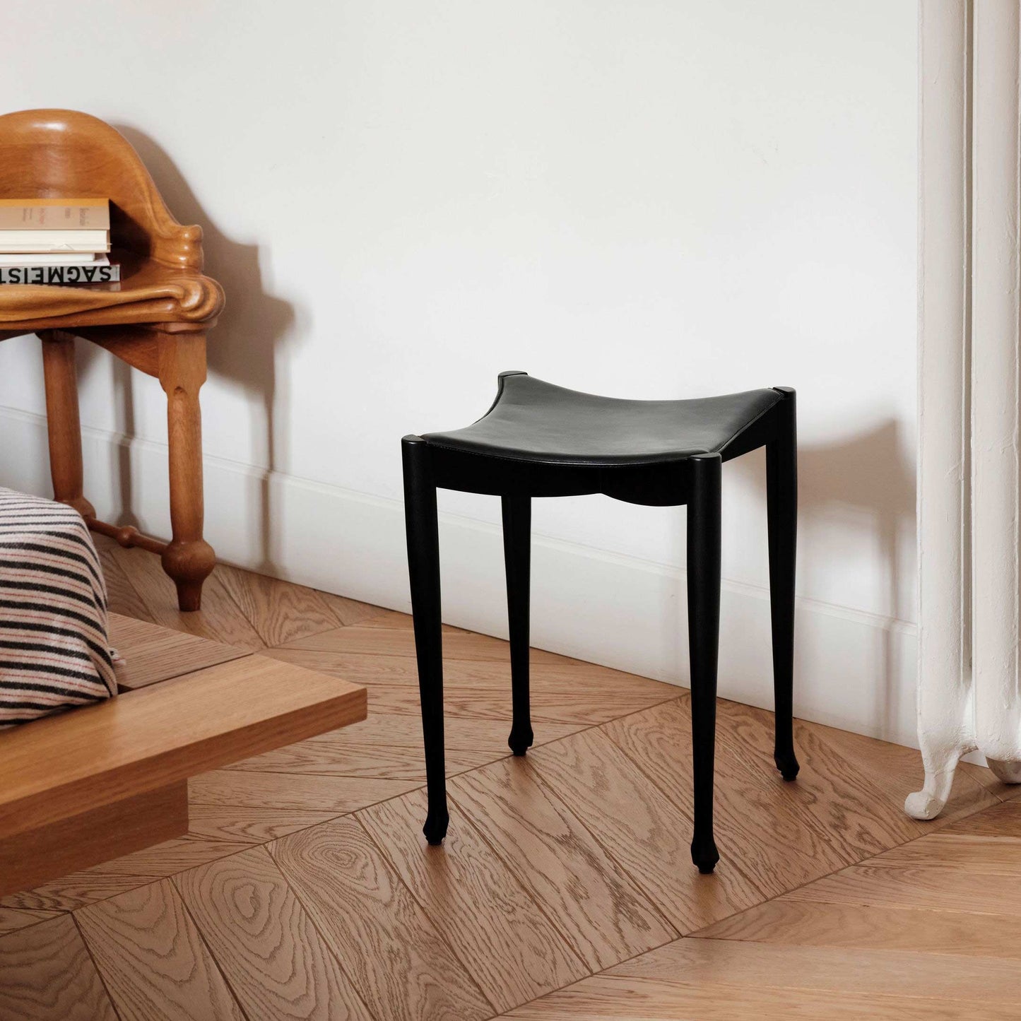 Ash Stool Gaulino by Bd Barcelona Design #Black