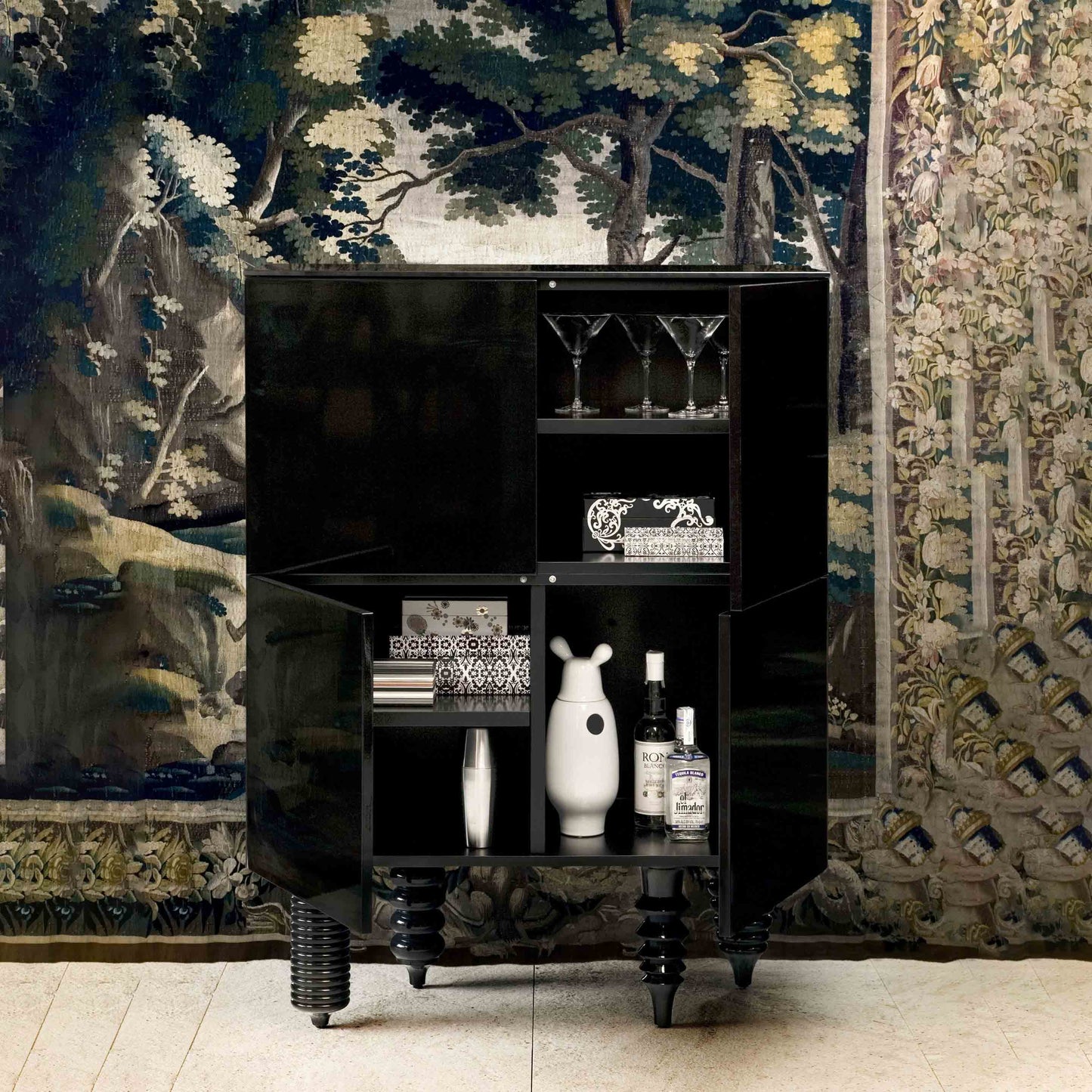 MULTILEG (1 + 1M) - MDF highboard