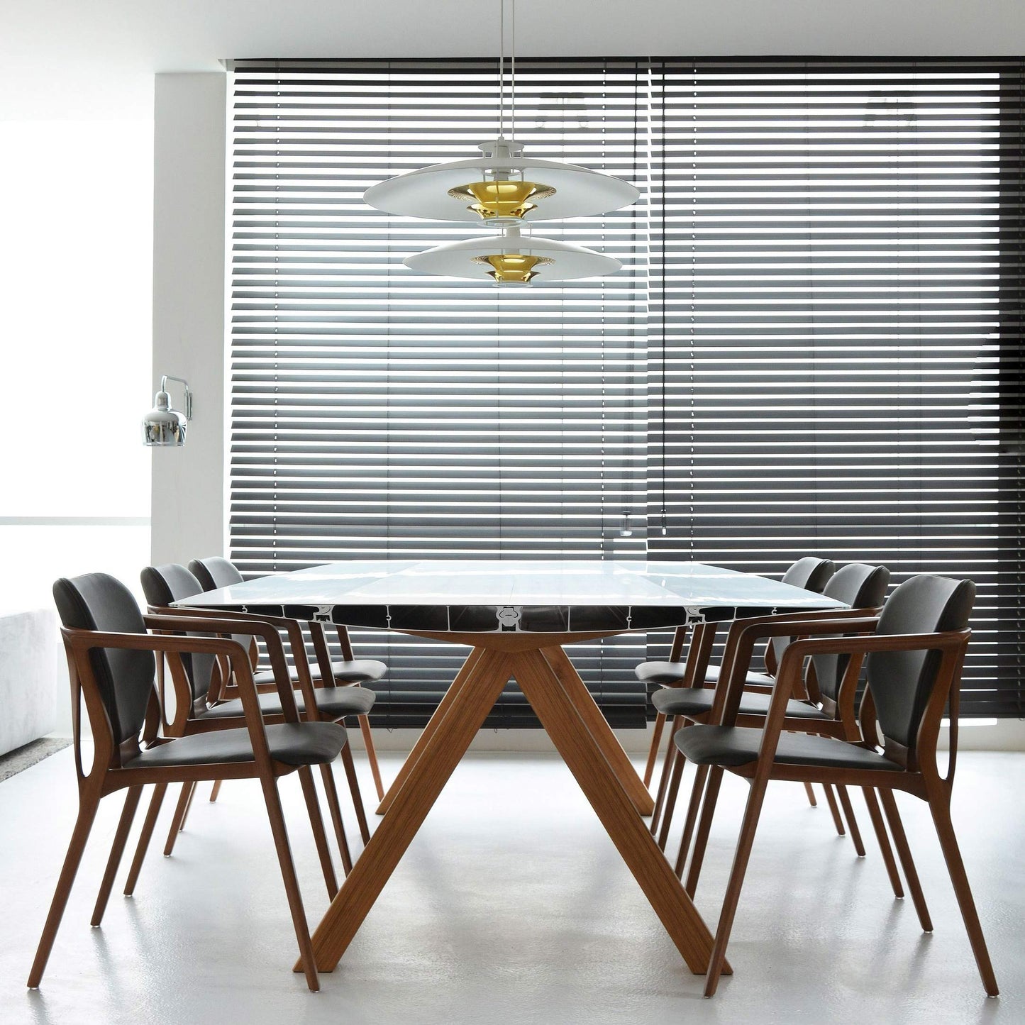 Rectangular Wooden Dining Table TABLE B 120 by Bd Barcelona Design