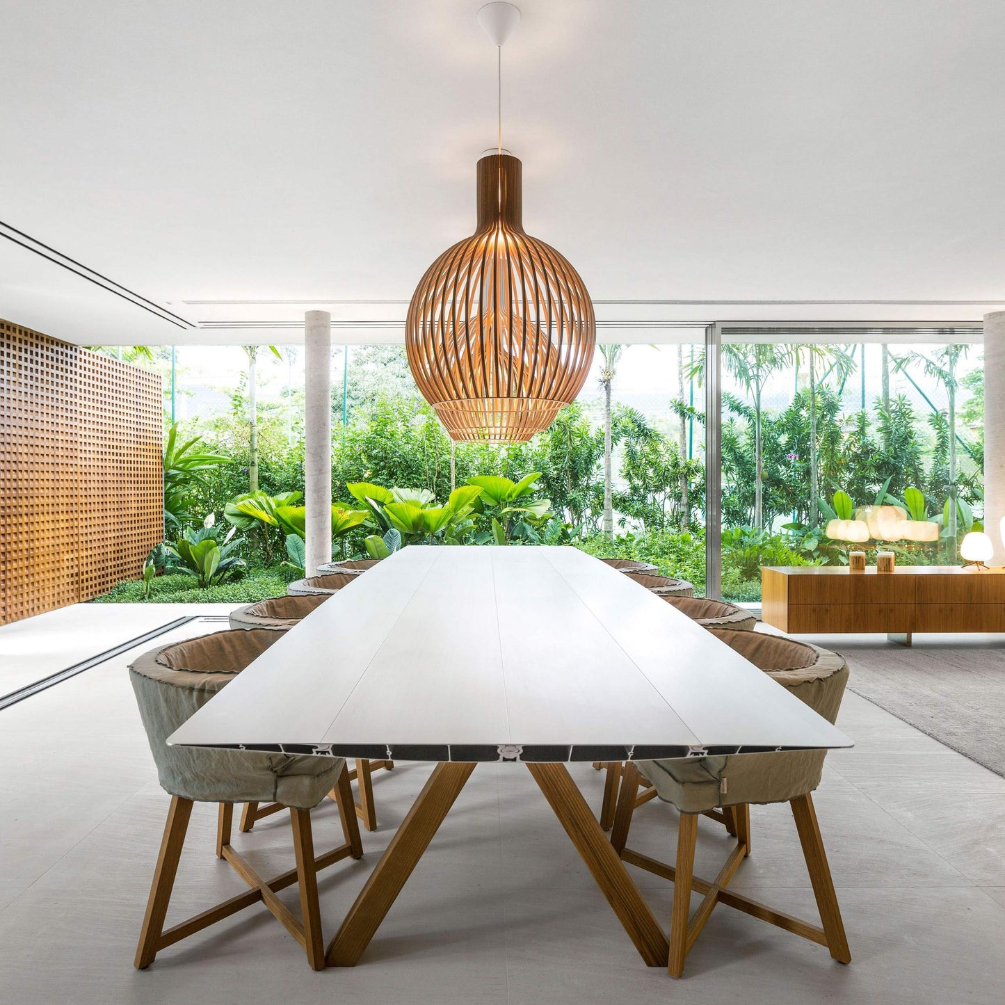 Rectangular Wooden Dining Table TABLE B 120 by Bd Barcelona Design