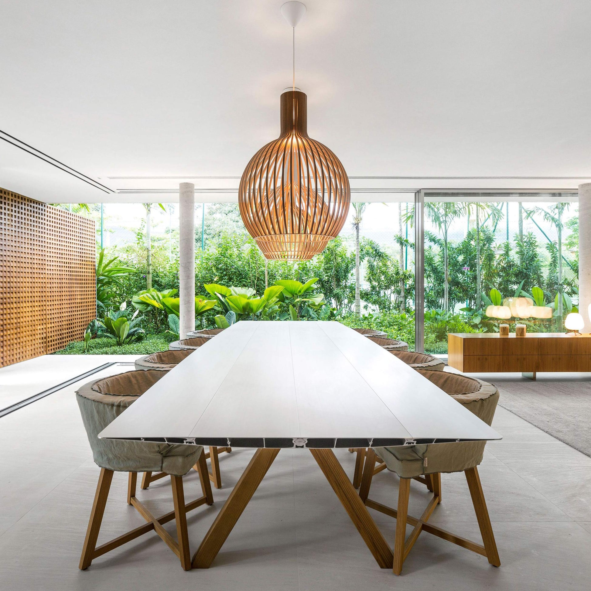 Rectangular Wooden Dining Table TABLE B 120 by Bd Barcelona Design