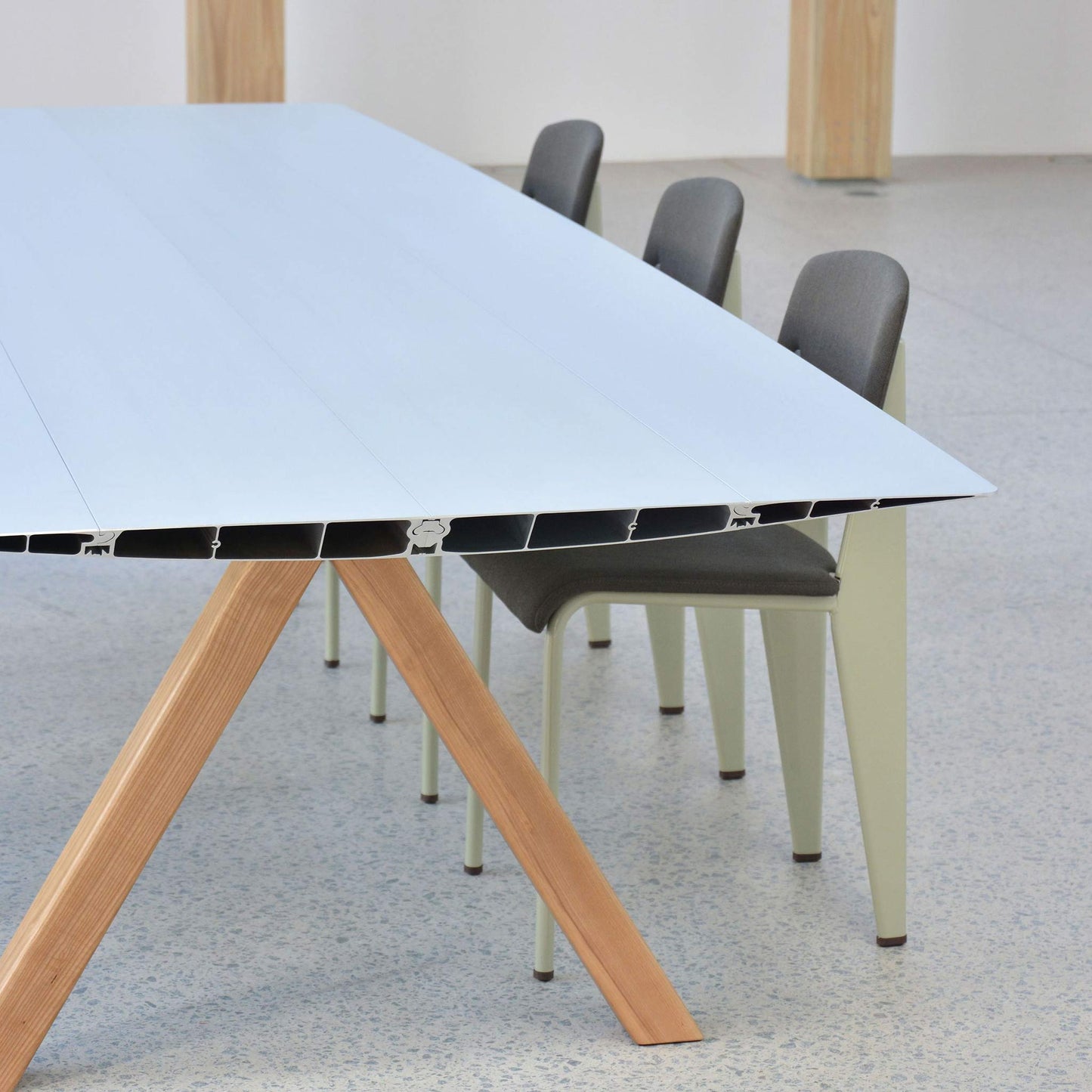 Rectangular Wooden Dining Table TABLE B 120 by Bd Barcelona Design
