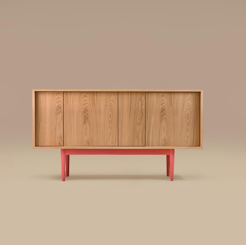 Xoxo Pink Sideboard by Phormy