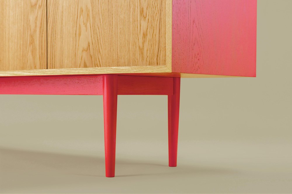 Xoxo Pink Sideboard by Phormy